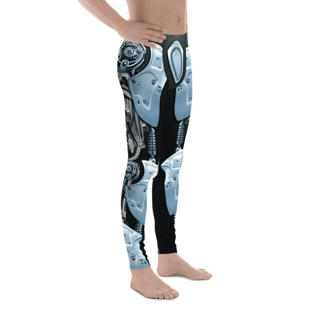 3D Robotic Men's Leggings
