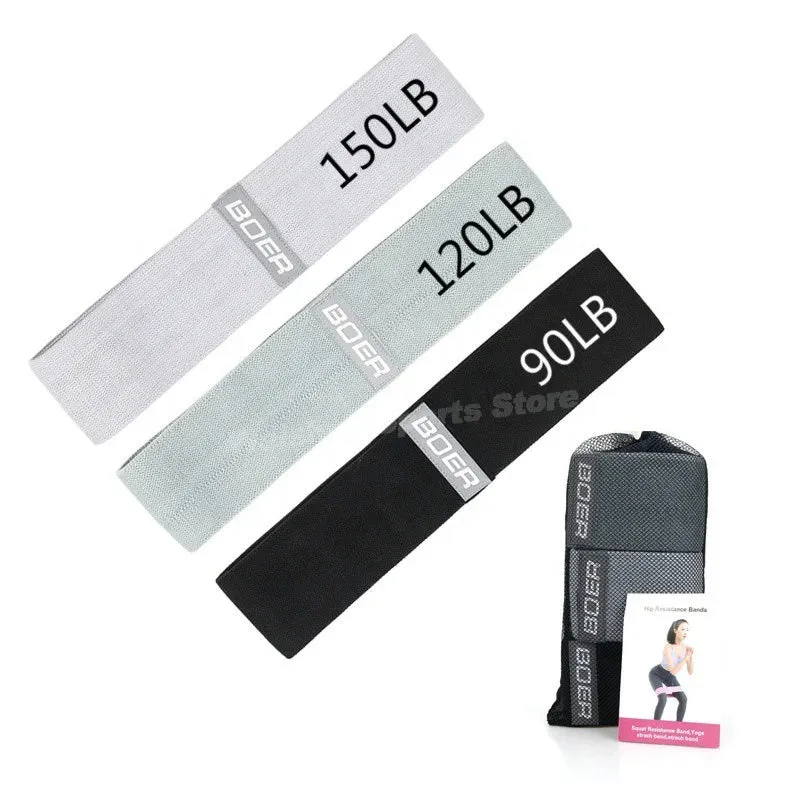 3PCS/Lot Resistance Bands Stretch Bands Hip Circle Expander
