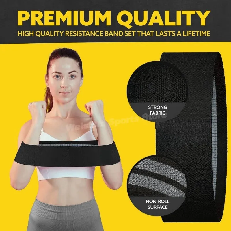 3PCS/Lot Resistance Bands Stretch Bands Hip Circle Expander