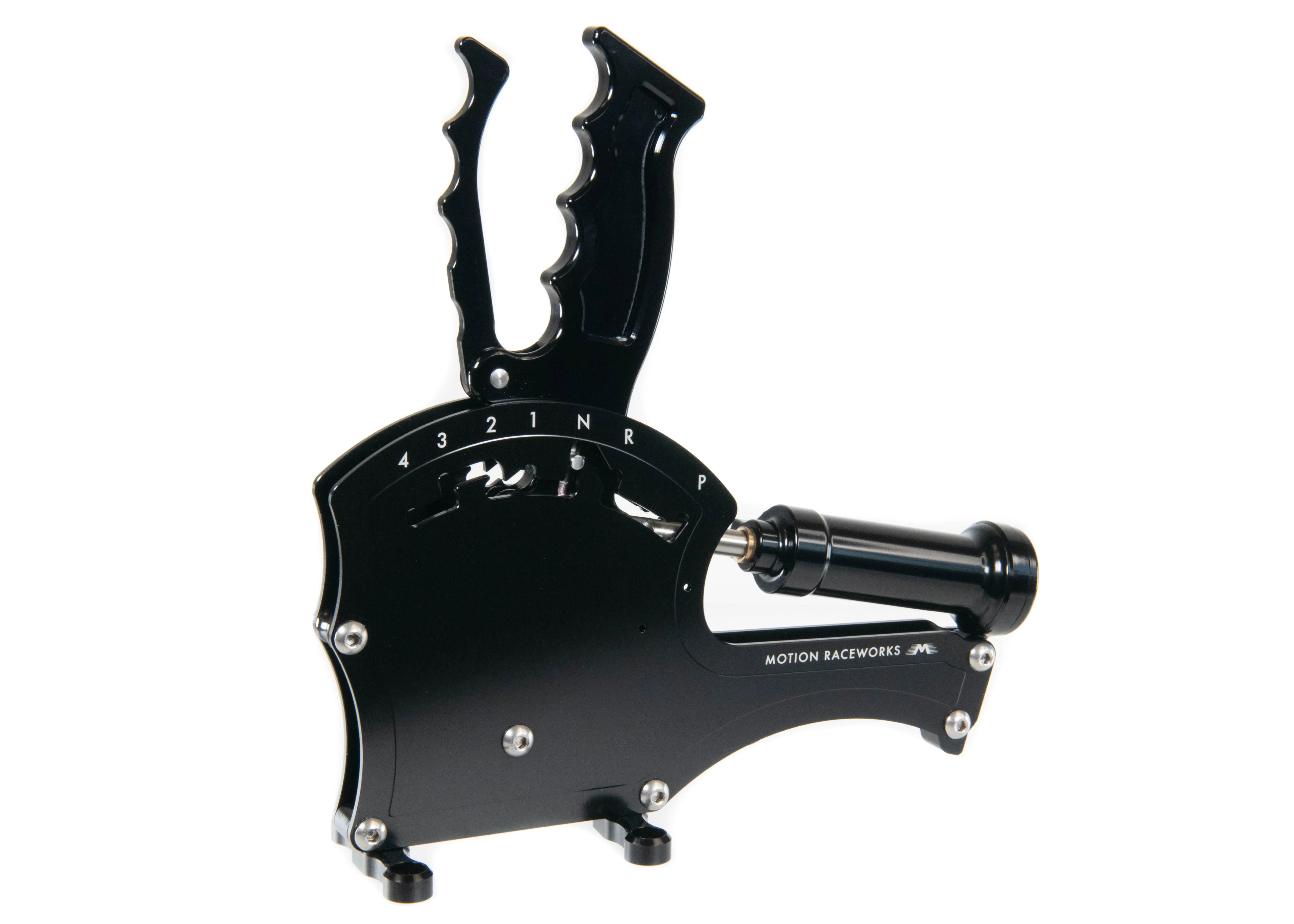 4L80E 4 Speed Reverse Pattern Operator Series Billet Shifter Rear Exit