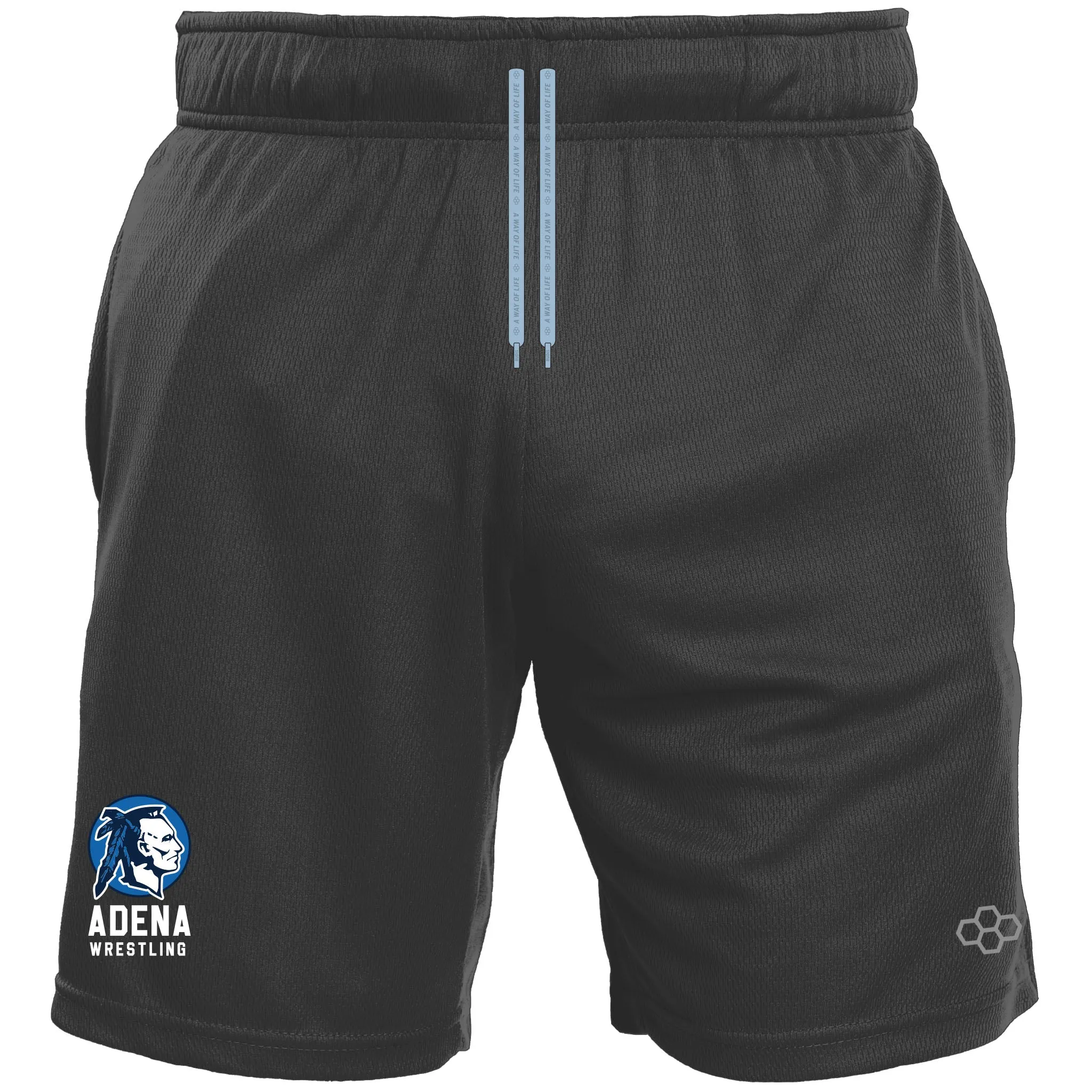 8" Mesh Shorts-Unisex--Adena Team Store