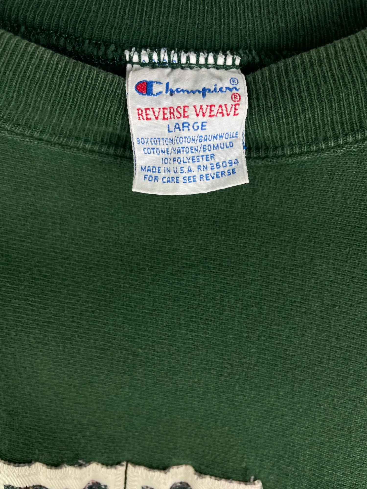 90's Champion Reverse Weave UVA Crewneck