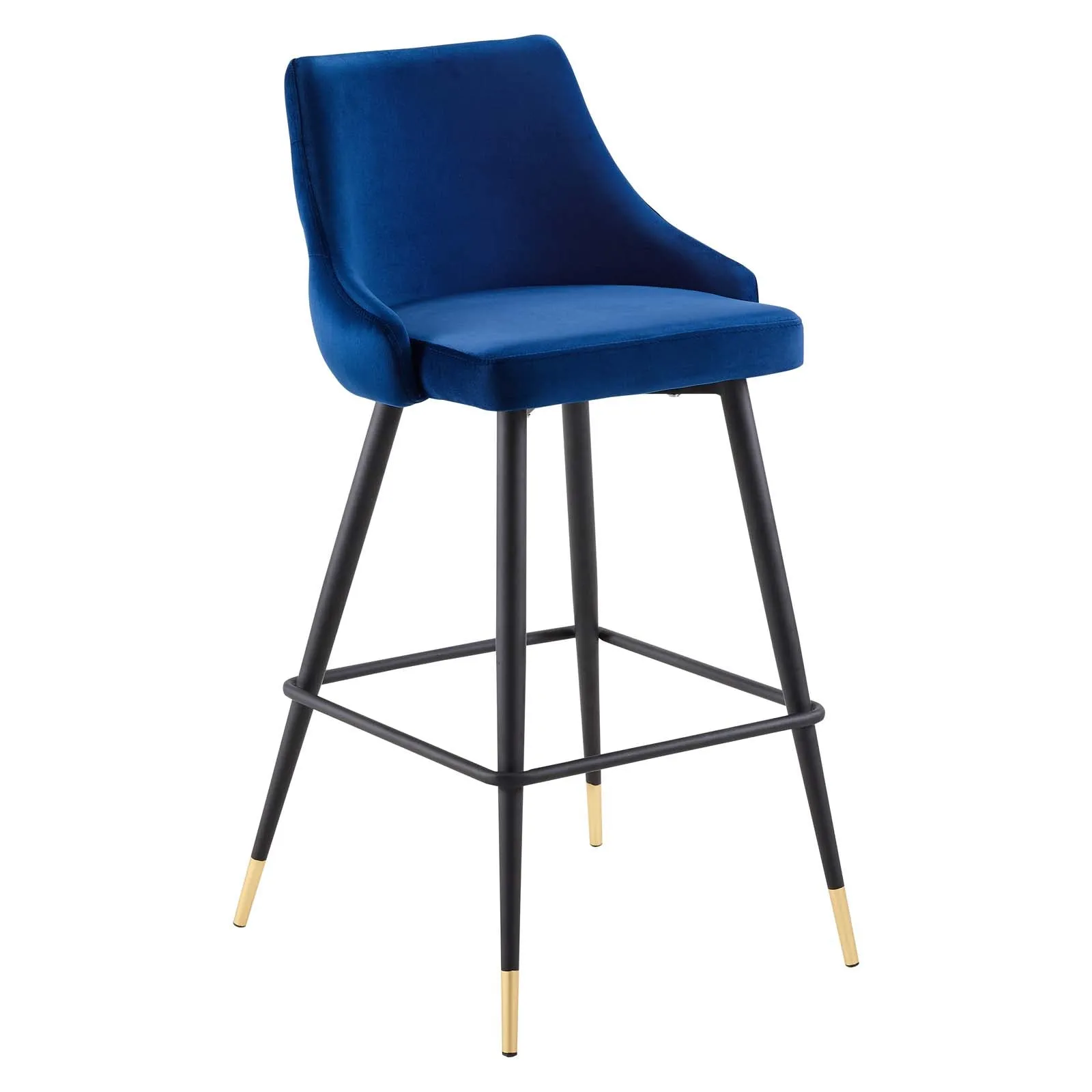 Adorn Performance Velvet Bar Stool by Modway