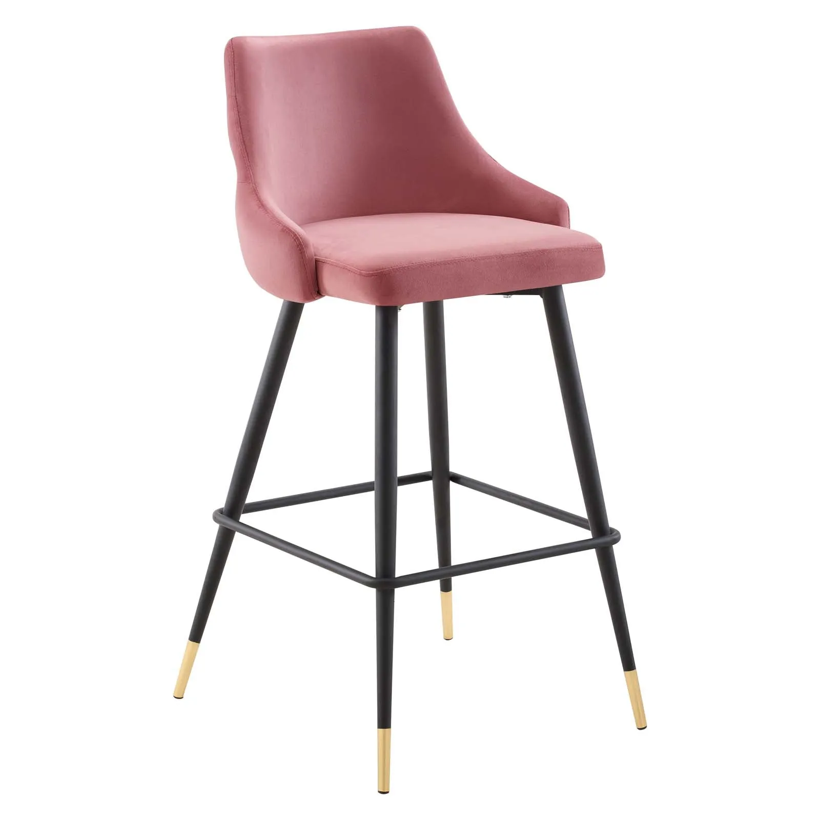 Adorn Performance Velvet Bar Stool by Modway