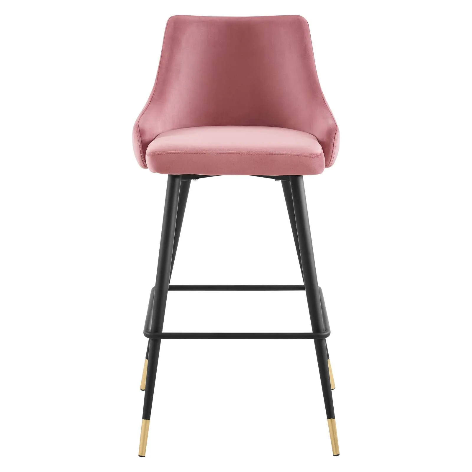 Adorn Performance Velvet Bar Stool by Modway