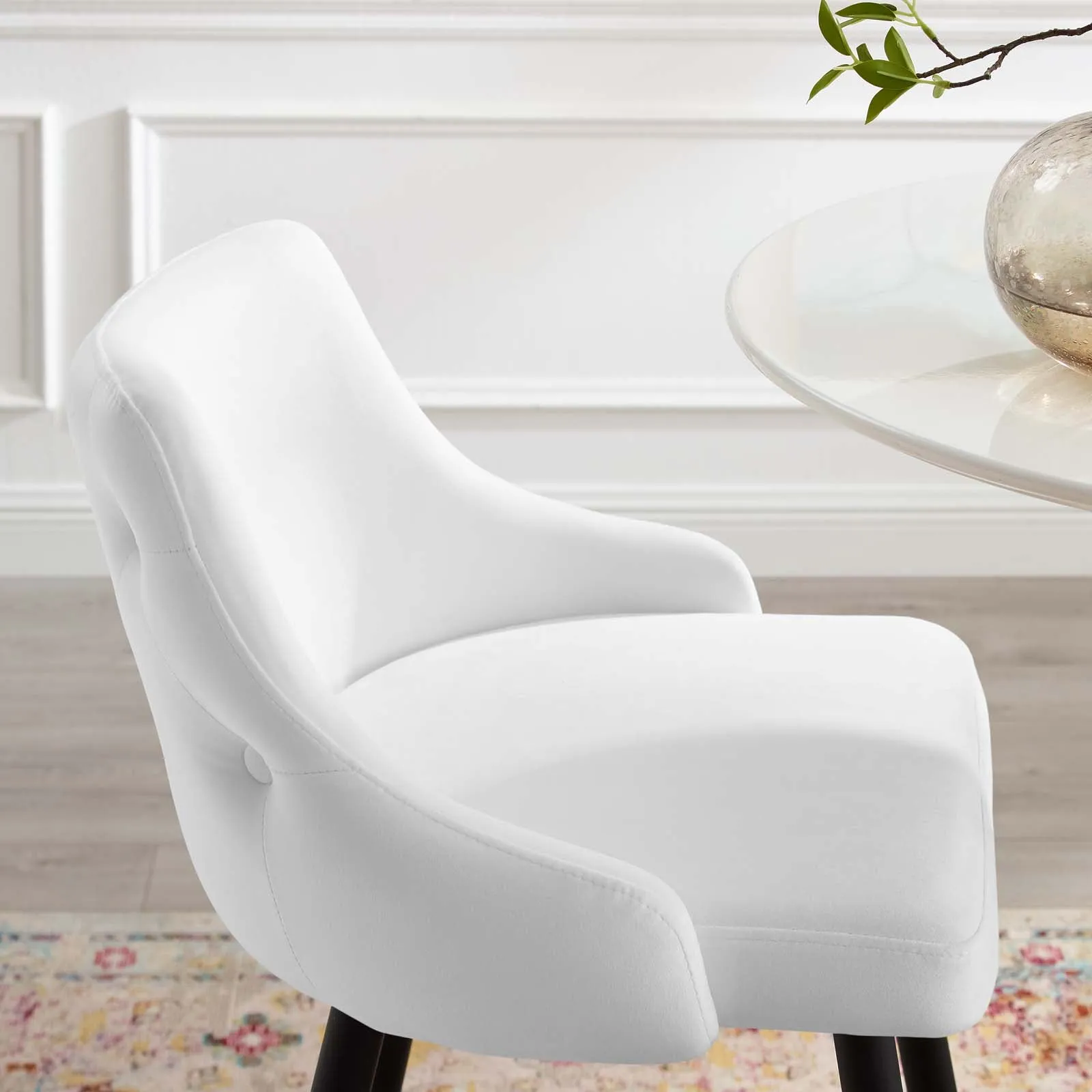 Adorn Performance Velvet Bar Stool by Modway