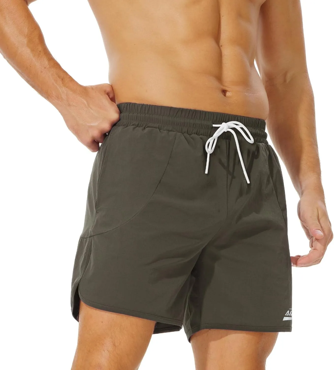 AIMPACT Men's Workout Shorts 5'' Lightweight Quick Dry Running Sports Athletic Gym Shorts with Pockets