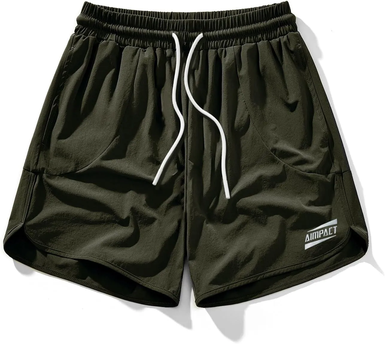 AIMPACT Men's Workout Shorts 5'' Lightweight Quick Dry Running Sports Athletic Gym Shorts with Pockets