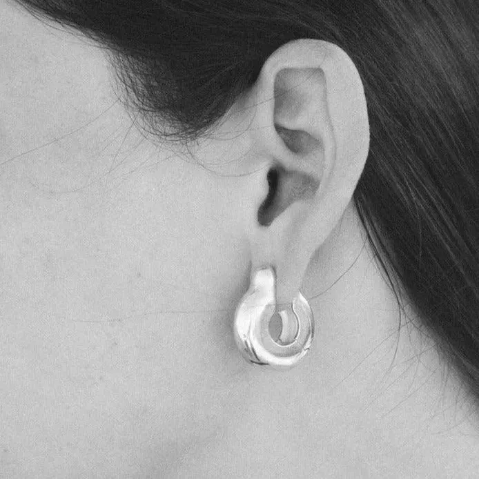Ample Hinge Hoops, Large