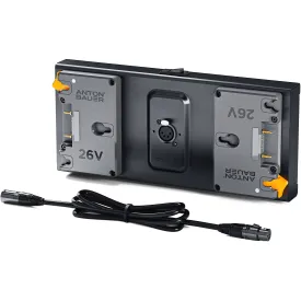 Anton Bauer Plate 26V Dual Gold Mount Plus for ARRI S-60C & S-30C LED via XLR4 connector