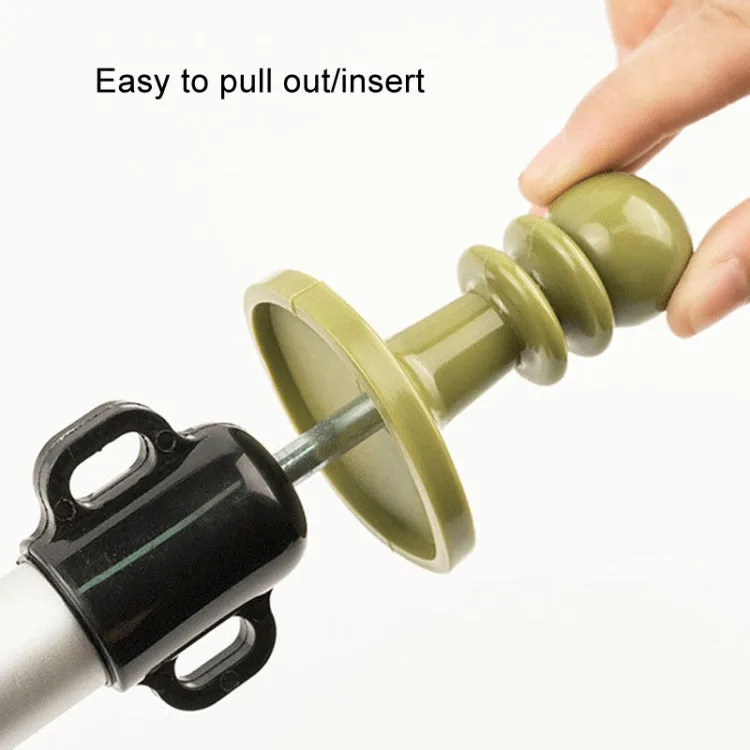 AOTU AT6525 Outdoor Camping Canopy Pole Thunder Cap Tent Support Pole Insulated Plastic Protective Hat, Color: Army Green