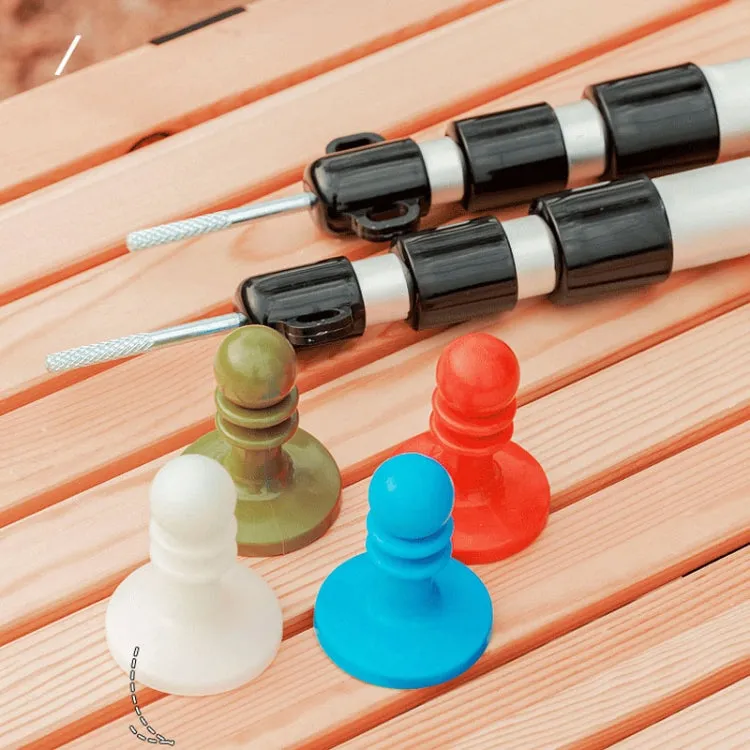 AOTU AT6525 Outdoor Camping Canopy Pole Thunder Cap Tent Support Pole Insulated Plastic Protective Hat, Color: Army Green