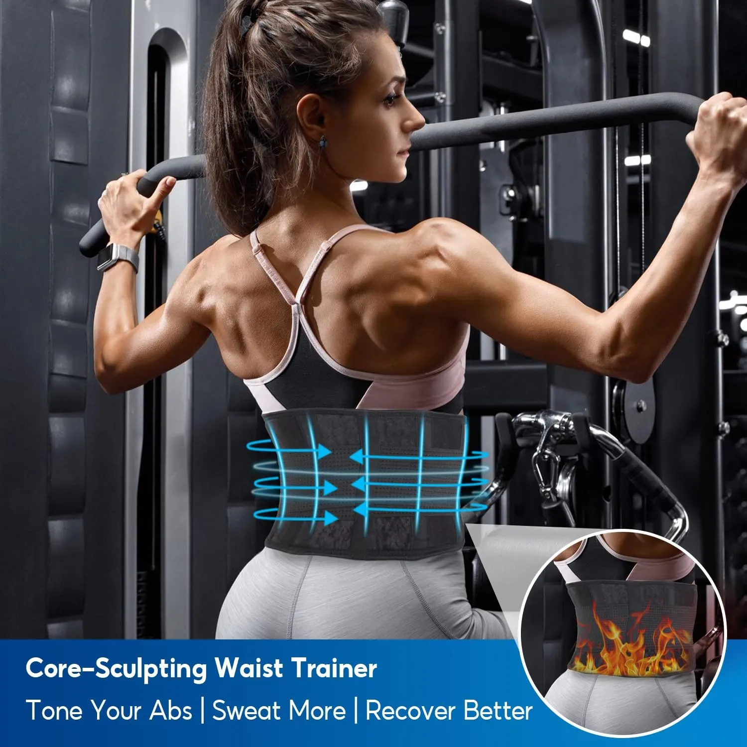 Back Brace for Lower Back Pain - Back Support Belt for Men & Women - Immediate Relief from Sciatica, Herniated Disc