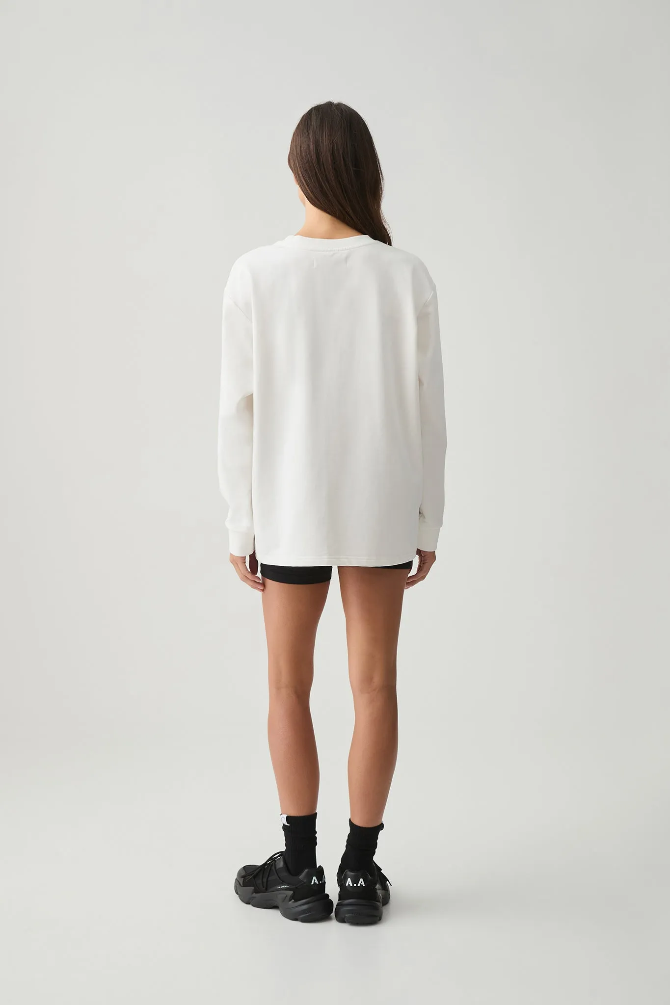 Boyfriend Long Sleeve Cuffed Tee 127
