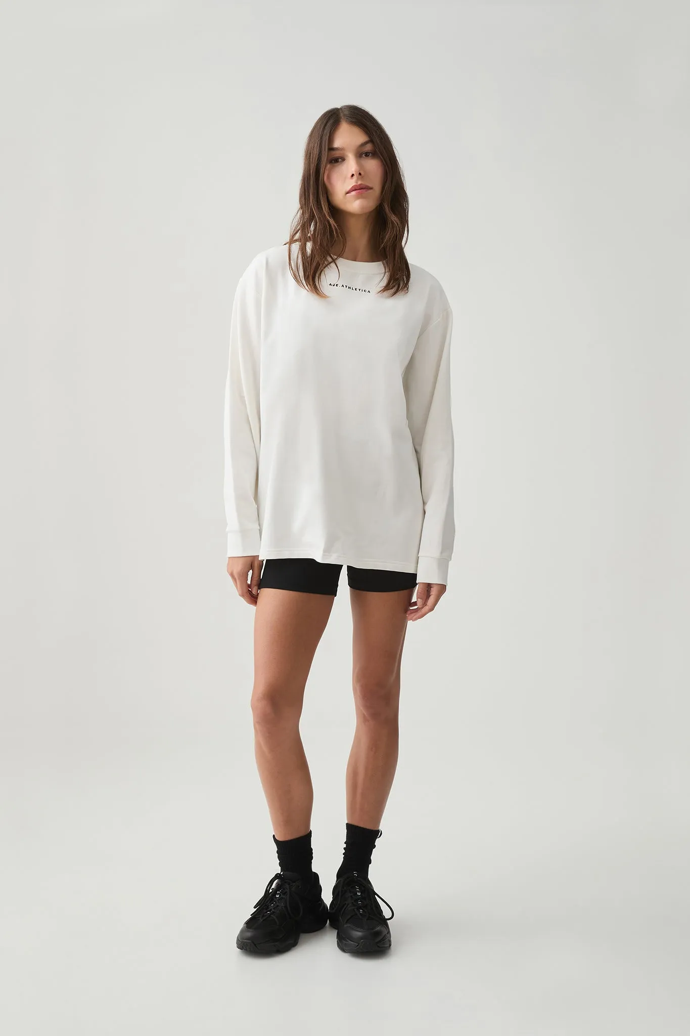 Boyfriend Long Sleeve Cuffed Tee 127