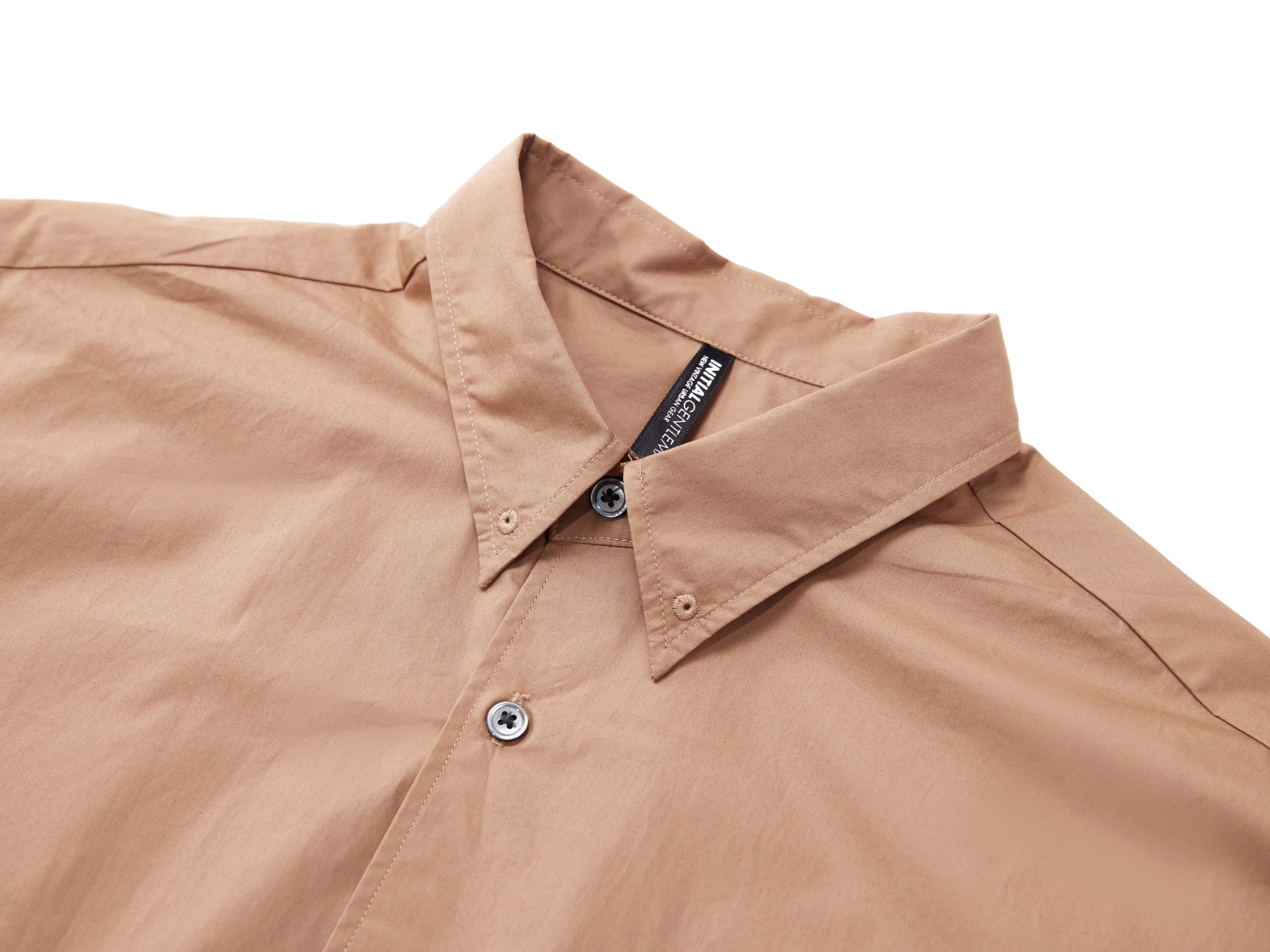 Broad Oversized Regular Collar Shirt