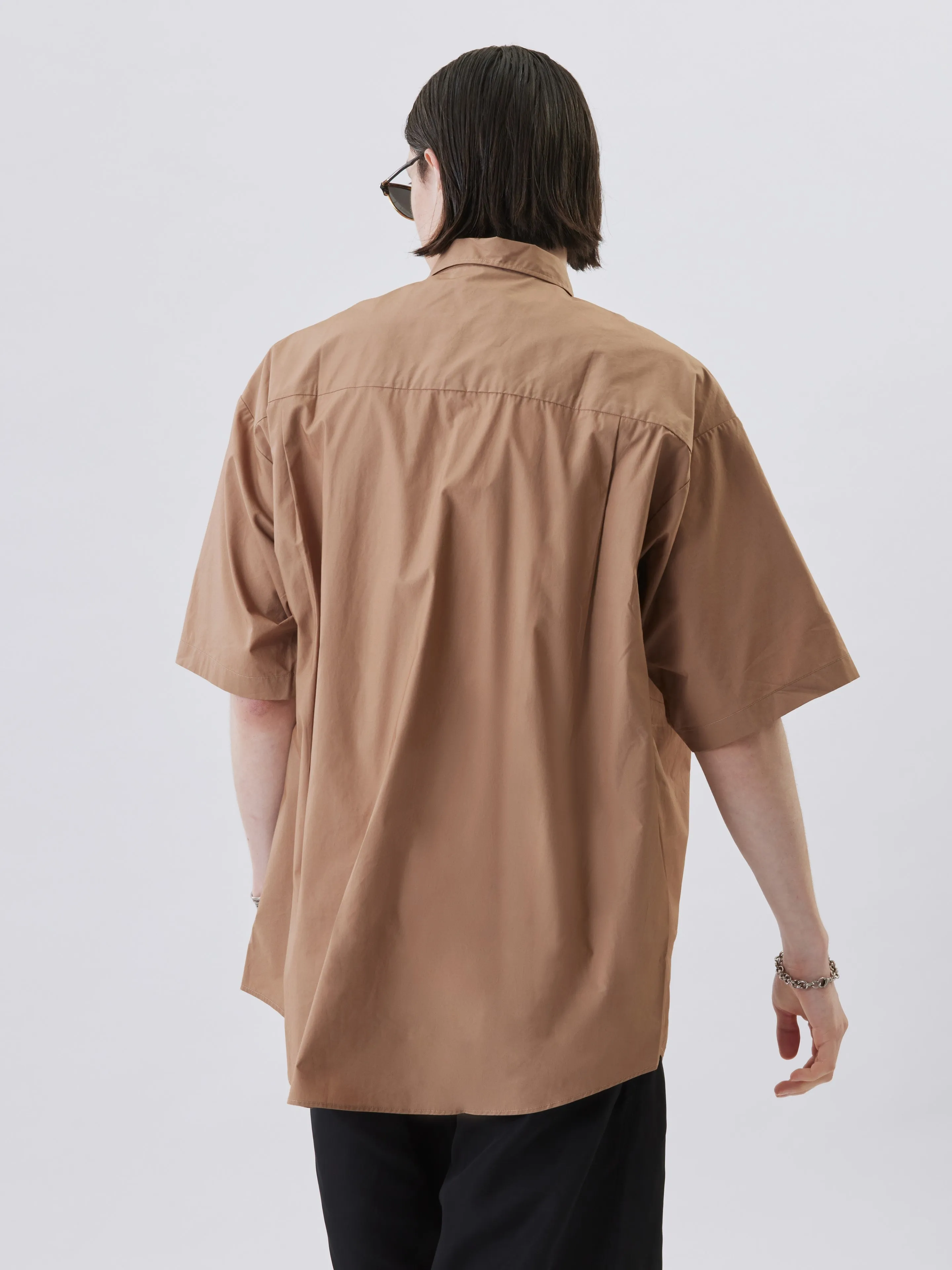 Broad Oversized Regular Collar Shirt