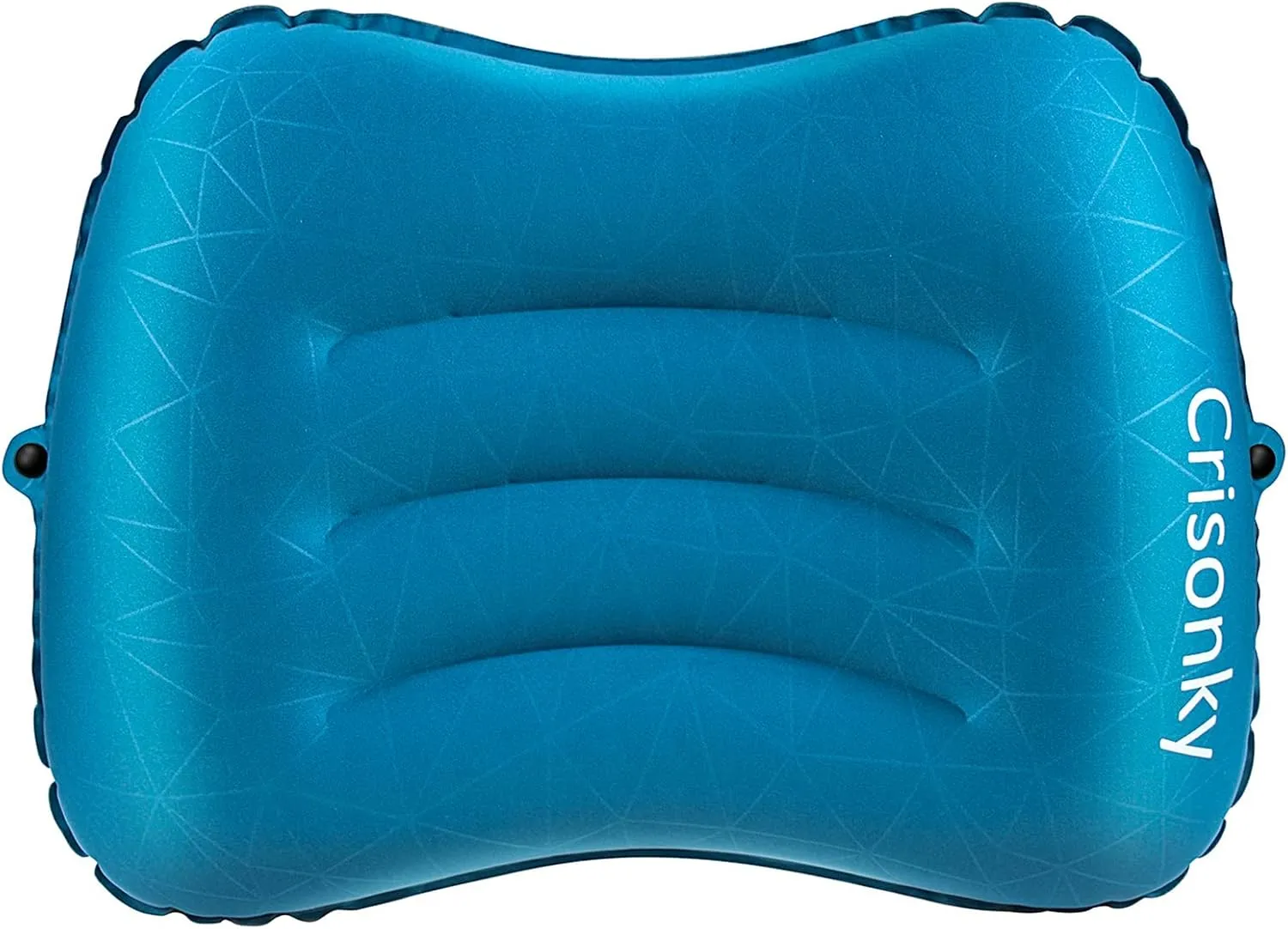 Camping Pillow - Inflatable Pillow - Travel Pillows for Backpacking & Airplane, Lumbar Support 2.0 Blow Up Pillow, Ultralight Compressible, Comfortable, Ergonomic Pillows
