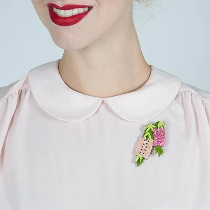 Candy Callistemon Brooch