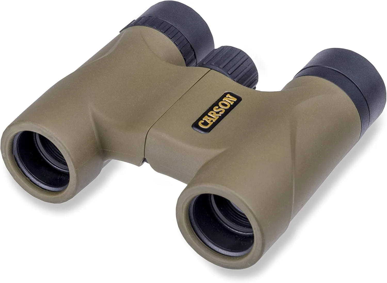 Carson Stinger 8x22mm Compact and Lightweight Binoculars for Travel, Bird Watching, Nature Viewing, Safari's, Concerts and Sporting Events (HW-822),Olive Green