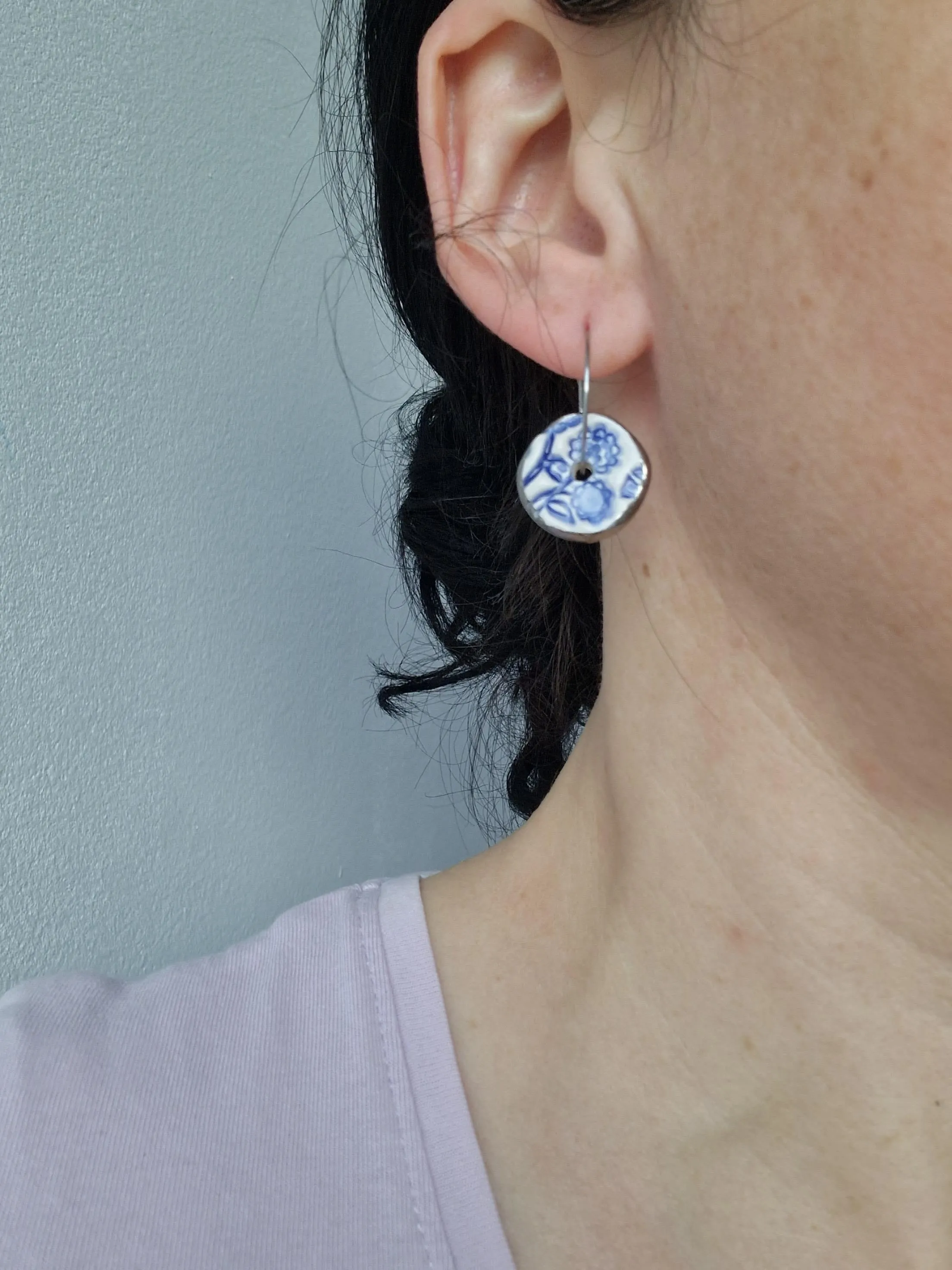Ceramic Earrings No. 39