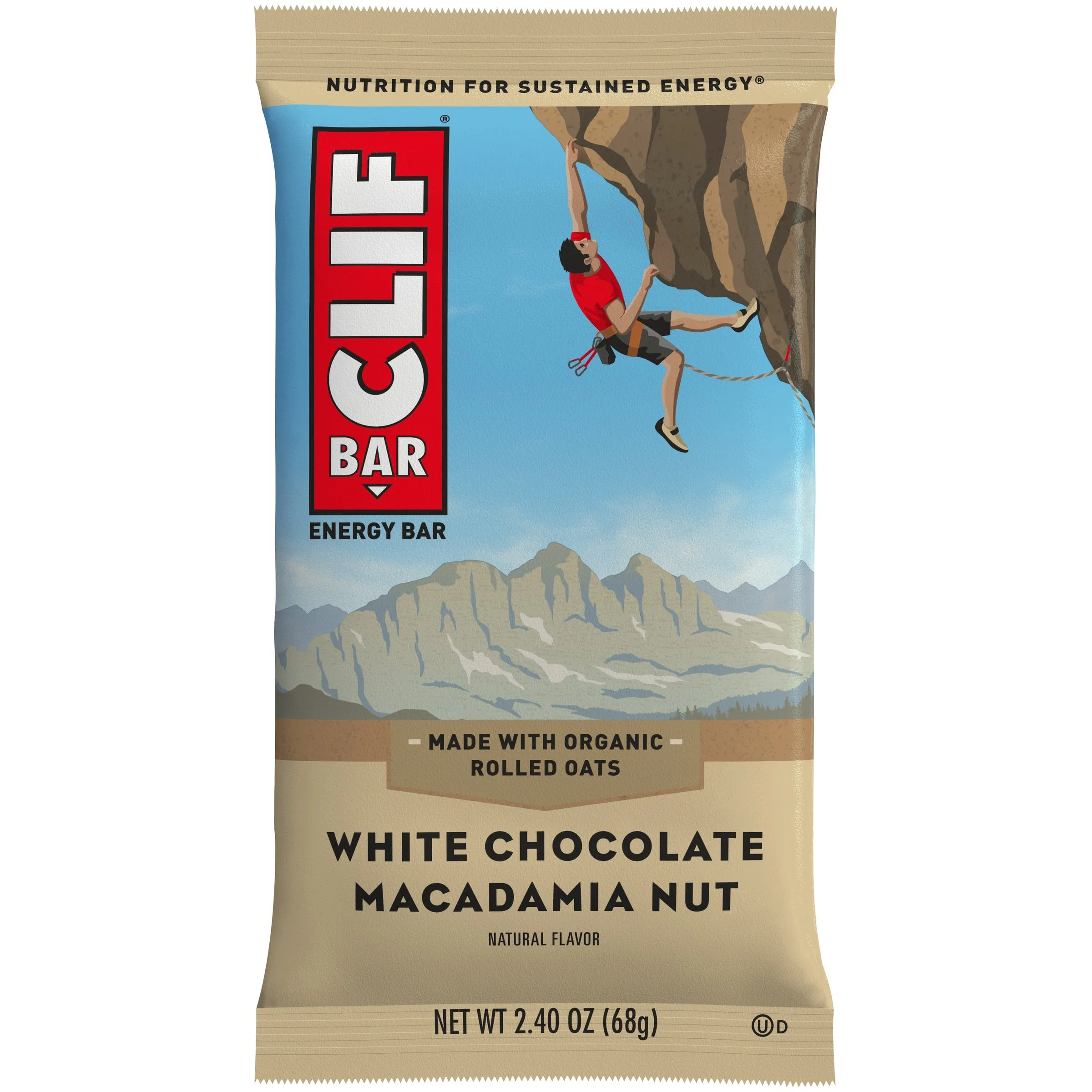 CLIF Bar White Chocolate Macadamia Nut Energy Bar - 1ct