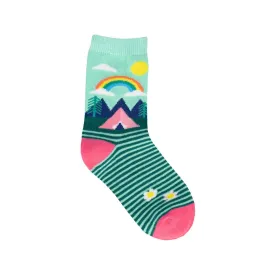 Color Outside The Lines Crew Socks - Kids