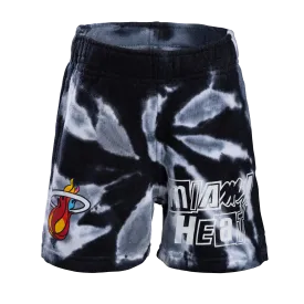 Court Culture Miami Mashup Tie-Dye Toddler Shorts