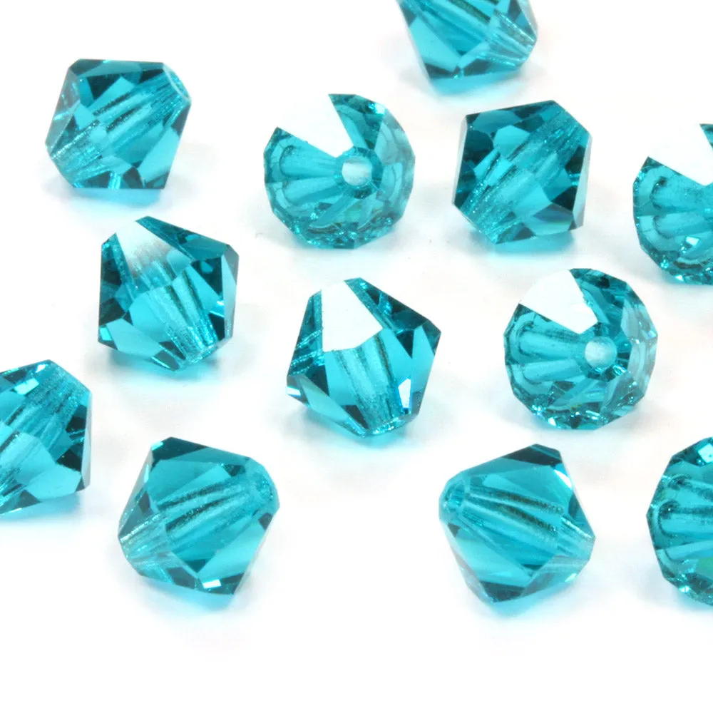 Crystal 4mm Bicone Ocean Bundle - Pack of 4