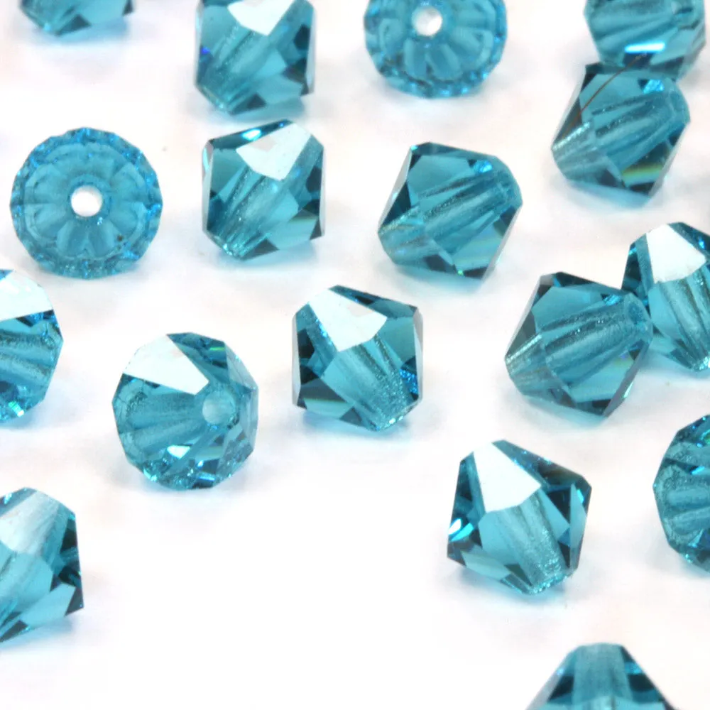 Crystal 4mm Bicone Ocean Bundle - Pack of 4