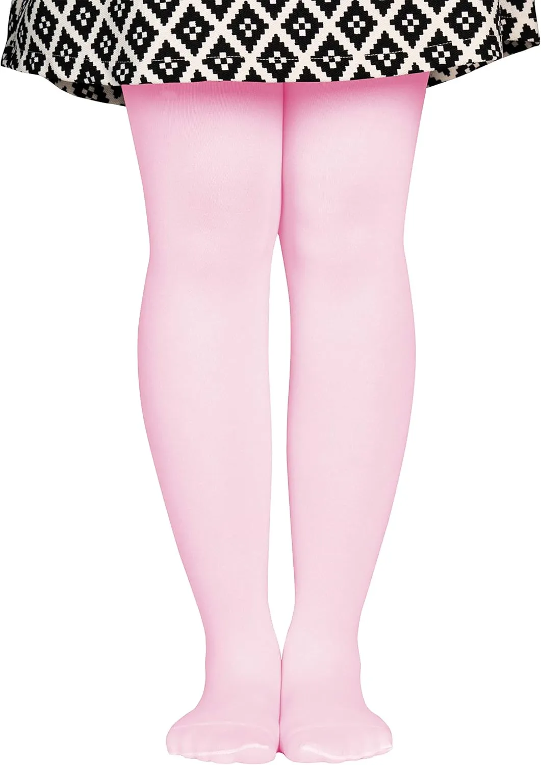 Dancina Toddler and Girls Microfiber Footed Tights (Multiple Solid Colors)