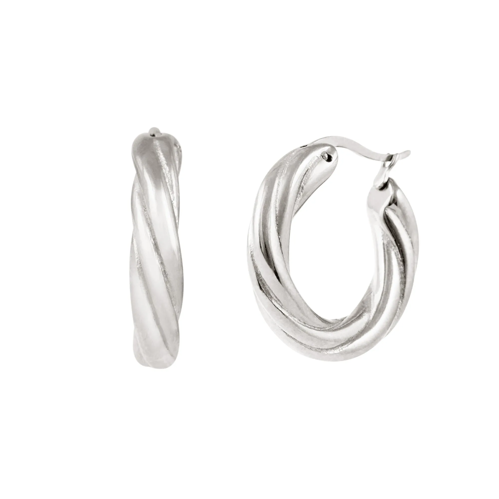 Dani Hoops - Silver