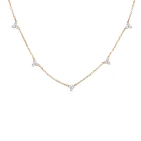 DIAMOND TRIO NECKLACE