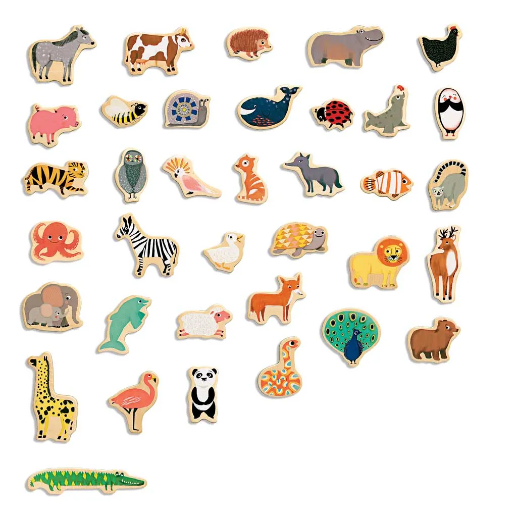 Djeco Magnimo Wooden Magnets