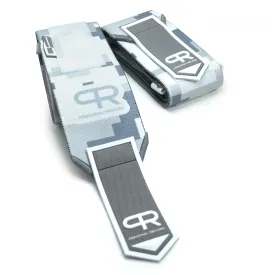 Elbow Wraps for Weightlifting - Heavy Duty Construction, 25% More Elasticity, Reinforced Stitching, Extra Wide Fastener, Easy to Adjust, (Digital Snow)