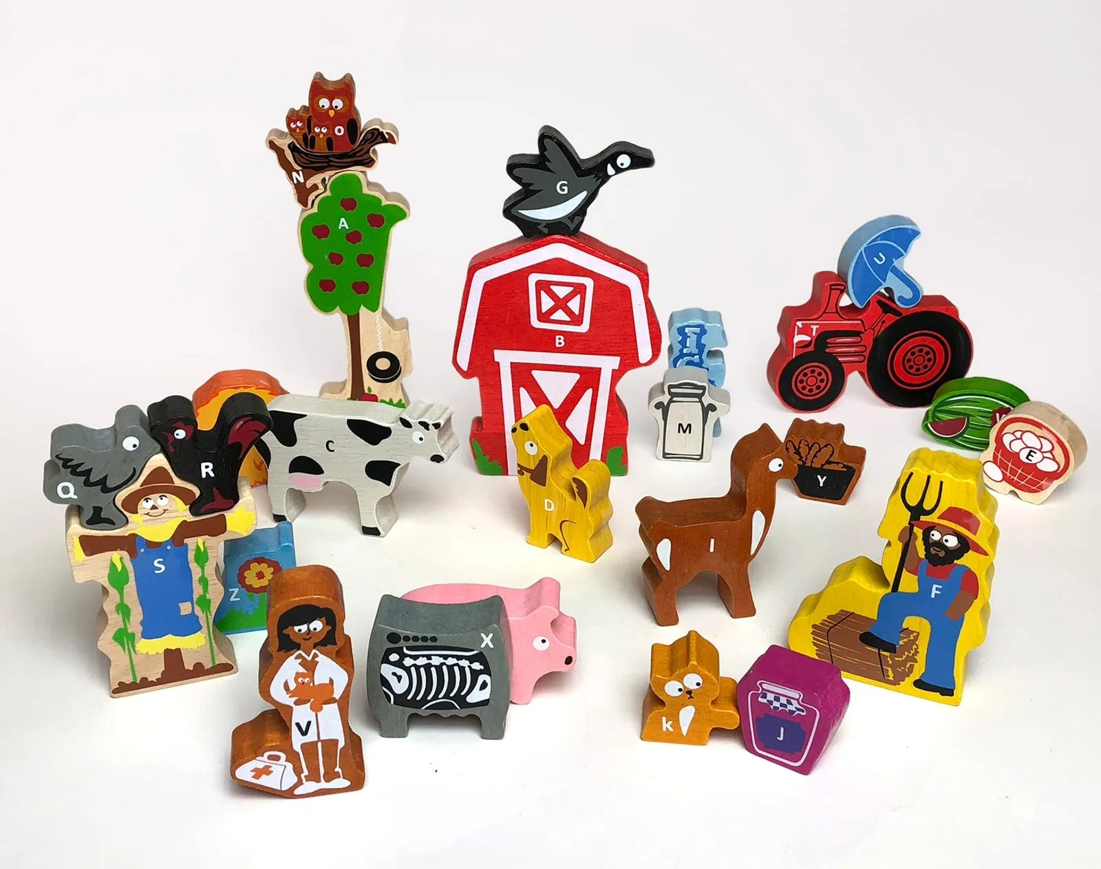 Farm A to Z Puzzle & Playset