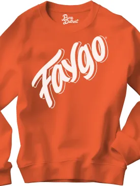 Faygo Heavyweight Crewneck Sweatshirt - Orange Pop