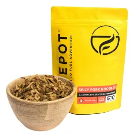 Firepot Dehydrated Meal Spicy Pork Noodles 510kcal / 765kcal