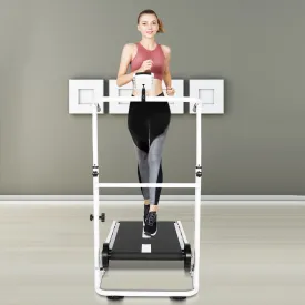 Folding Manual Treadmill for Home Cardio Workout Jogging Equipment