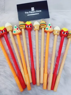 Food-Themed Pens (Set of 12)