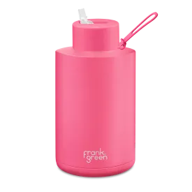 frank Green 2L Stainless steel Ceramic Reusable Bottle with Straw Lid