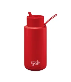 Frank Green 34oz Reusable bottle (Atomic Red)
