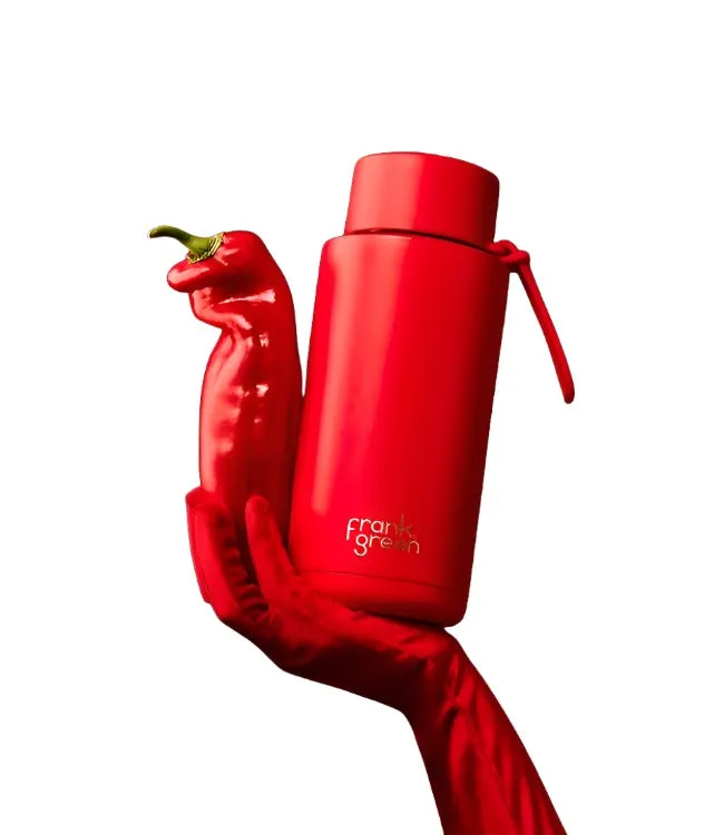 Frank Green 34oz Reusable bottle (Atomic Red)