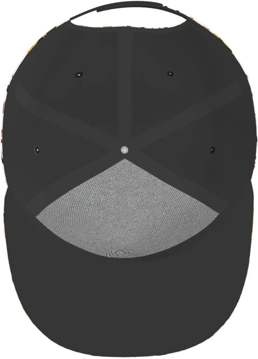 Funny Baseball Cap, Flat-Brimmed Hat, Adjustable Snapback Hat for Men and Women