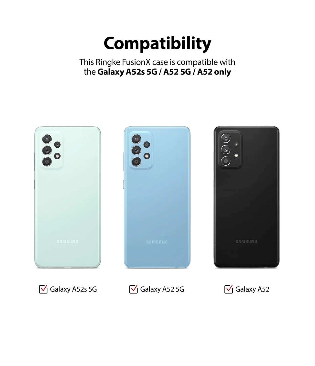 Galaxy A52 5G / 4G Case | Fusion-X