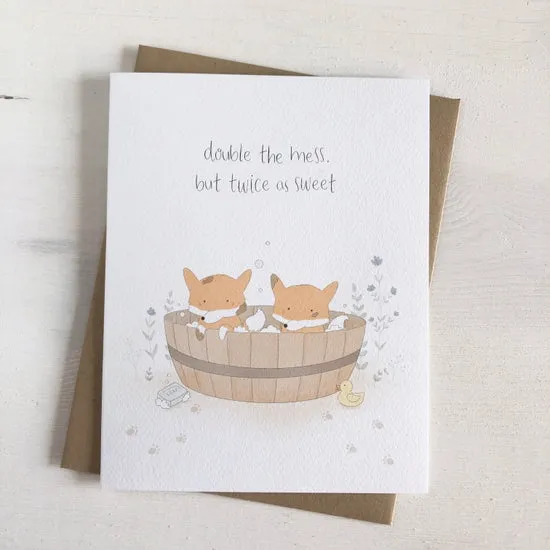 Greeting Card - Double the Mess