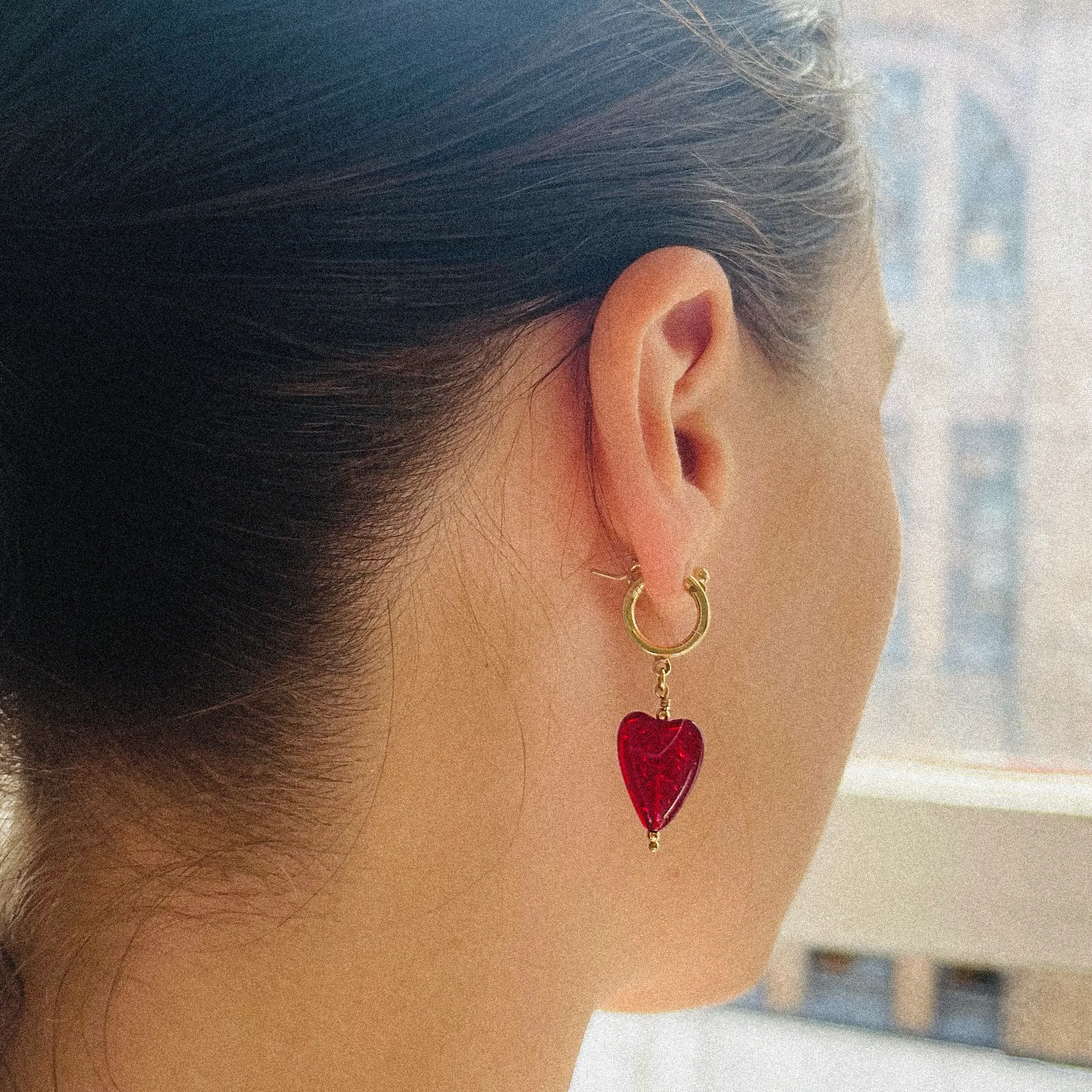 Heather Hoop Earrings