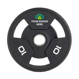 JORDAN® Custom Urethane Tri-Grip Olympic Plates NEW DESIGN