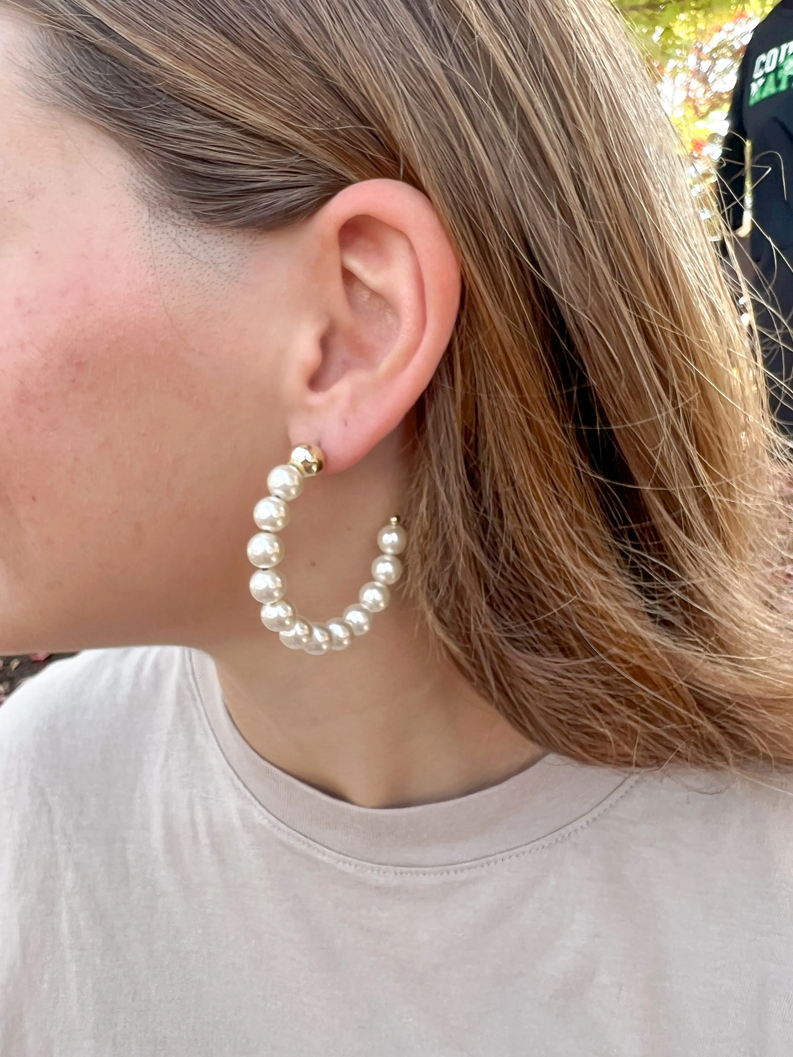 Medium Portofino Hoops