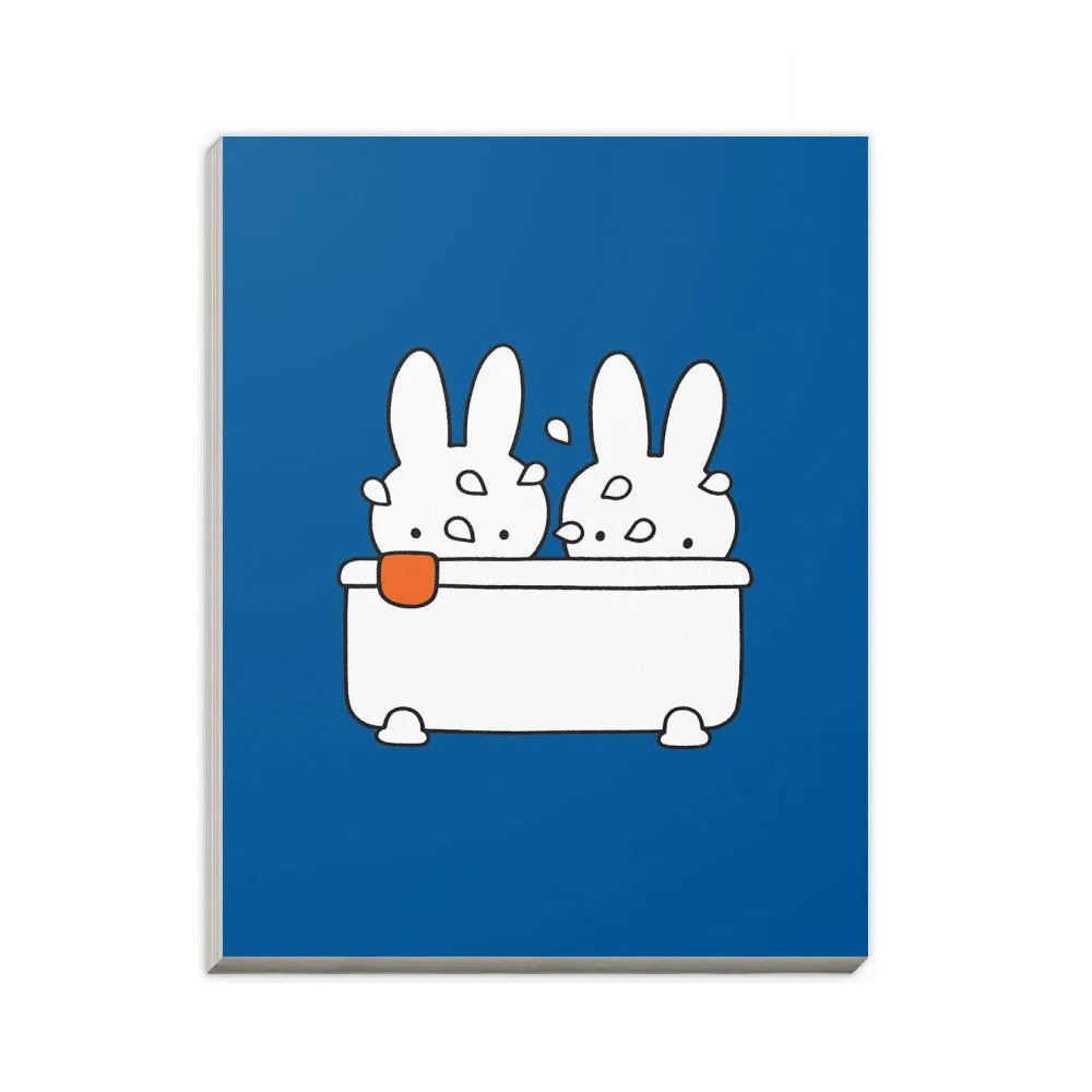 Miffy Taking a Bath A6 Notepad